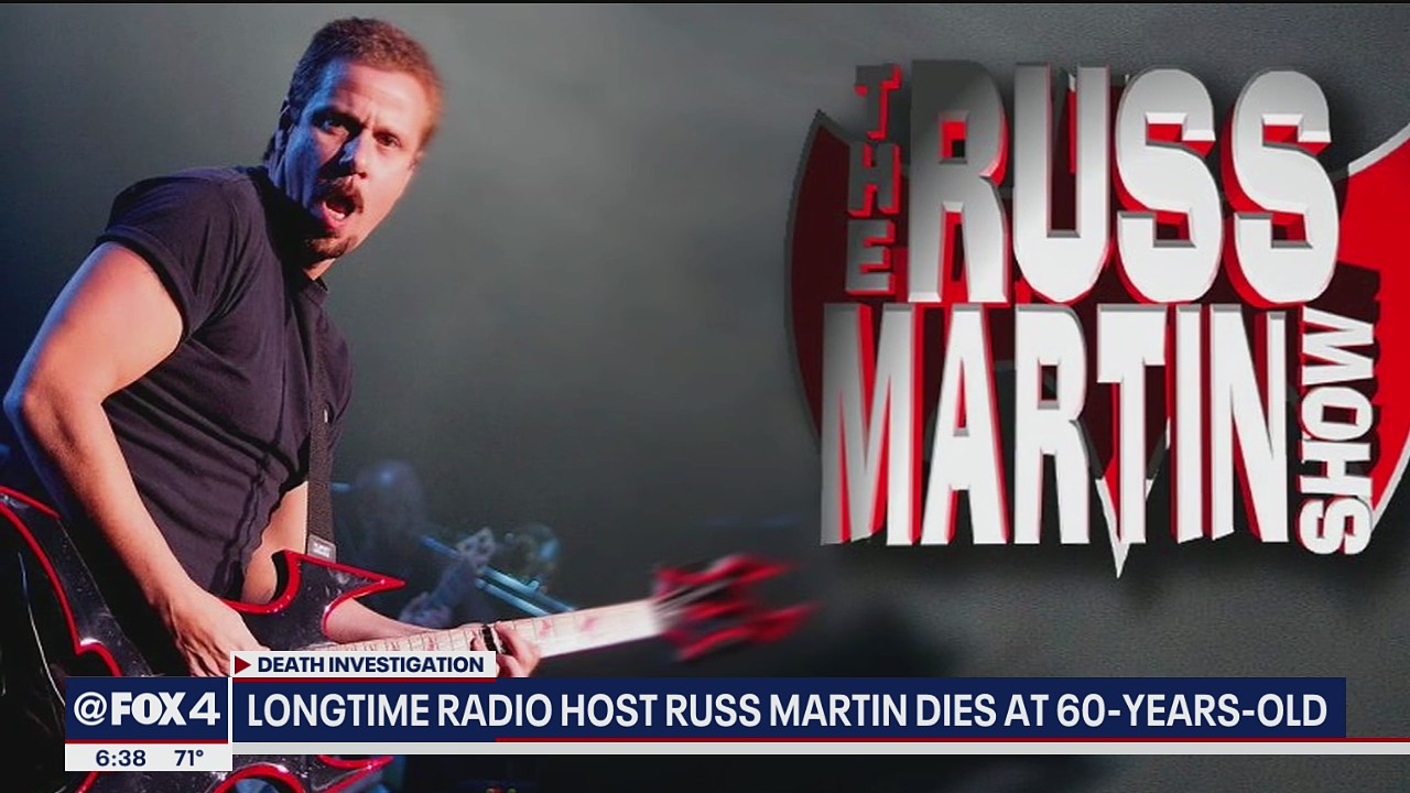 Radio host Russ Martin found dead in his Frisco home