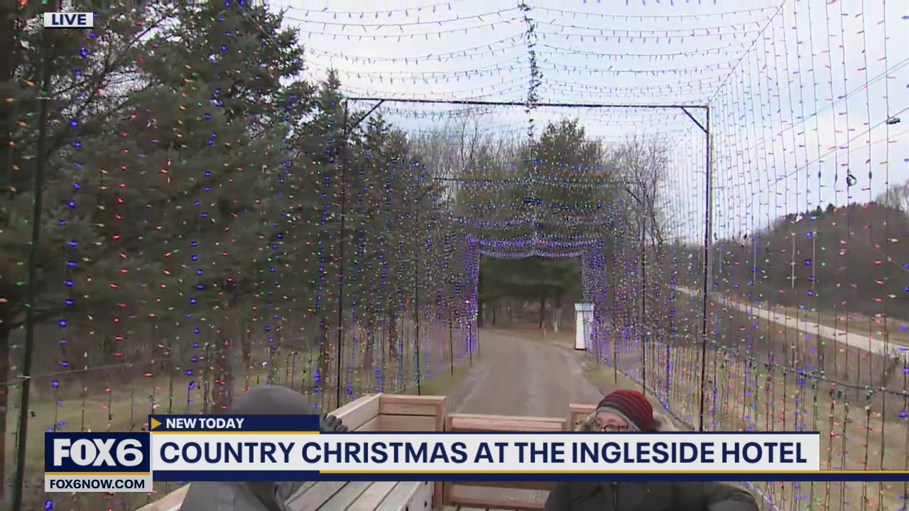 This holiday season Ingleside Hotel is once again home to a fabulous holiday light display and Christmas Trail