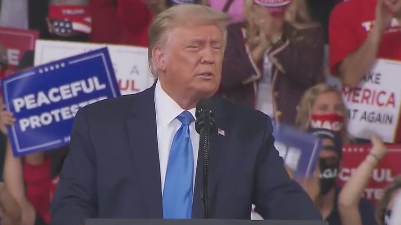President Trump holds campaign rally in Florida