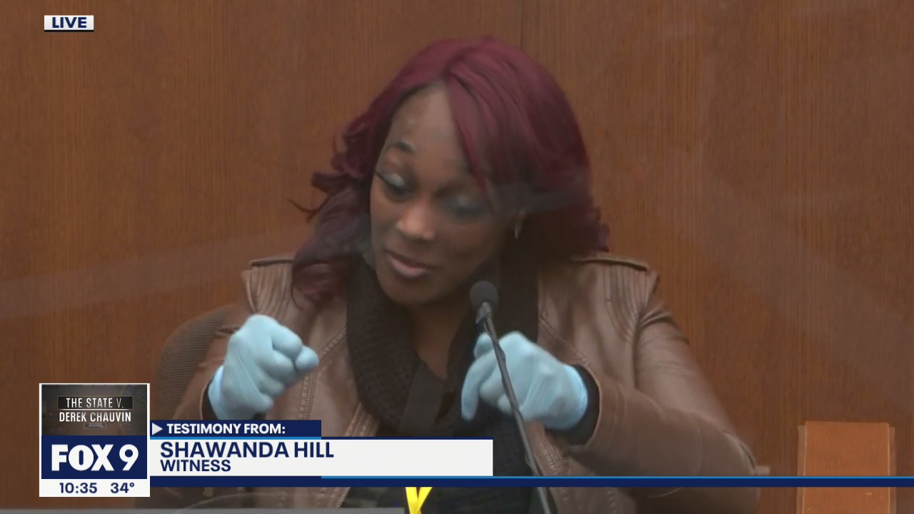 Witness Shawanda Hill describes moment police approached George Floyd in car