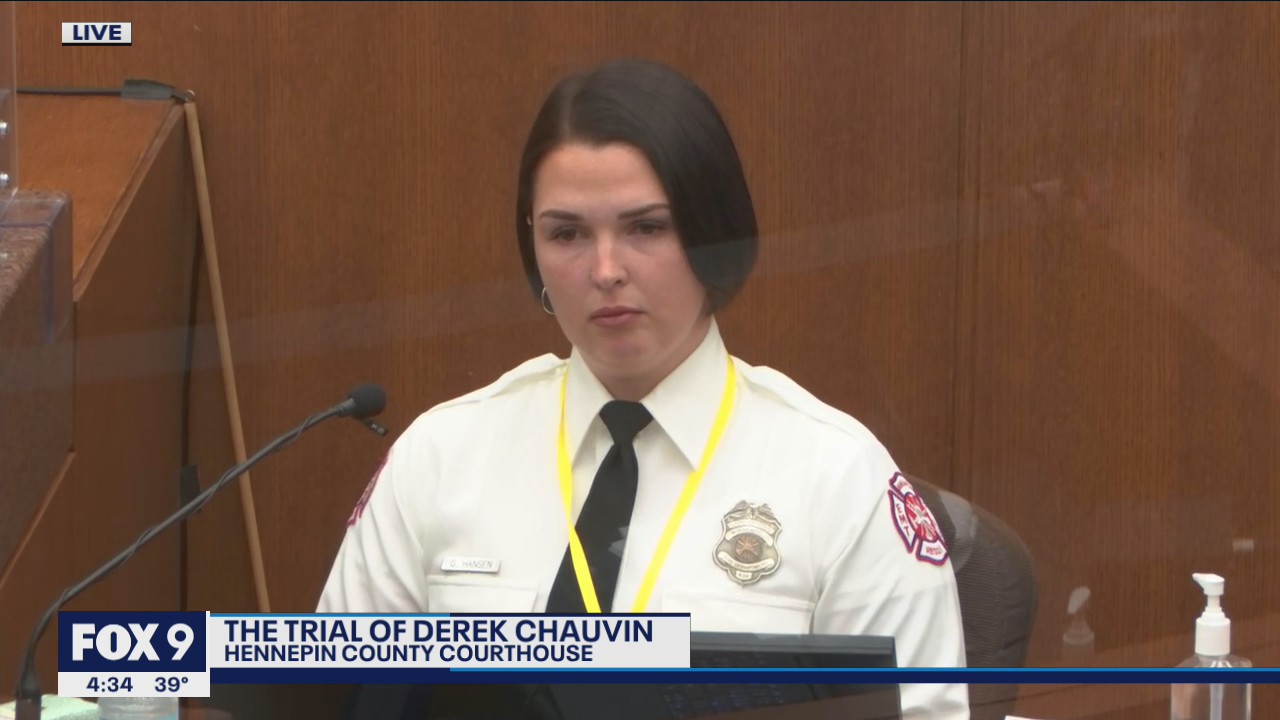 'They had just killed somebody,' firefighter witness says of Chauvin, other officers