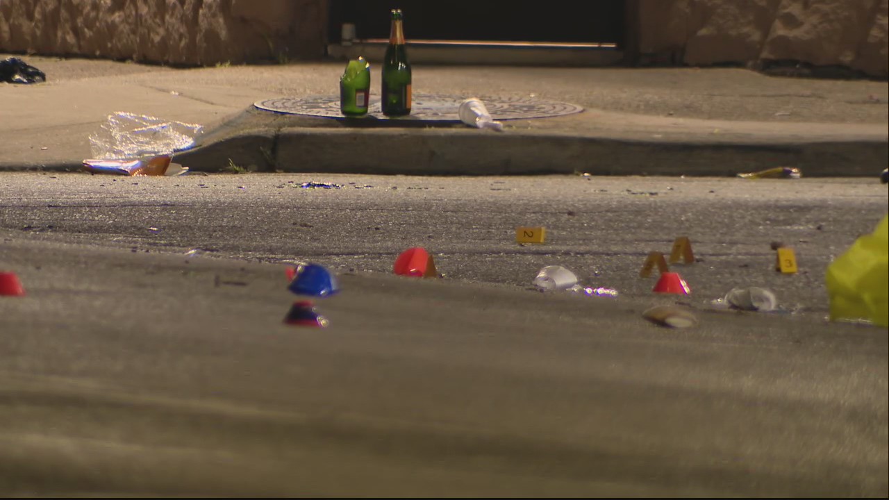 Police searching for lime green Chevy Camaro after Sunday night shooting