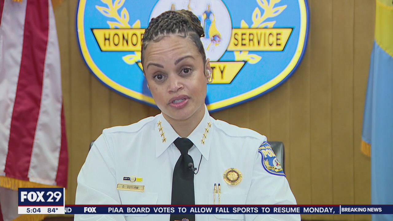 Commissioner Outlaw responds to ongoing gun violence in Philadelphia