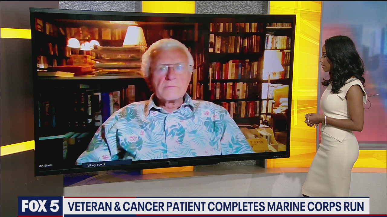 Veteran and cancer patient talks about journey to complete Marine Corps run