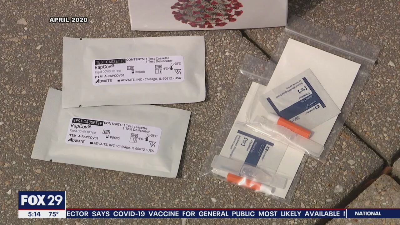 Health department: Potential inaccuracies in COVID-19 antibody tests