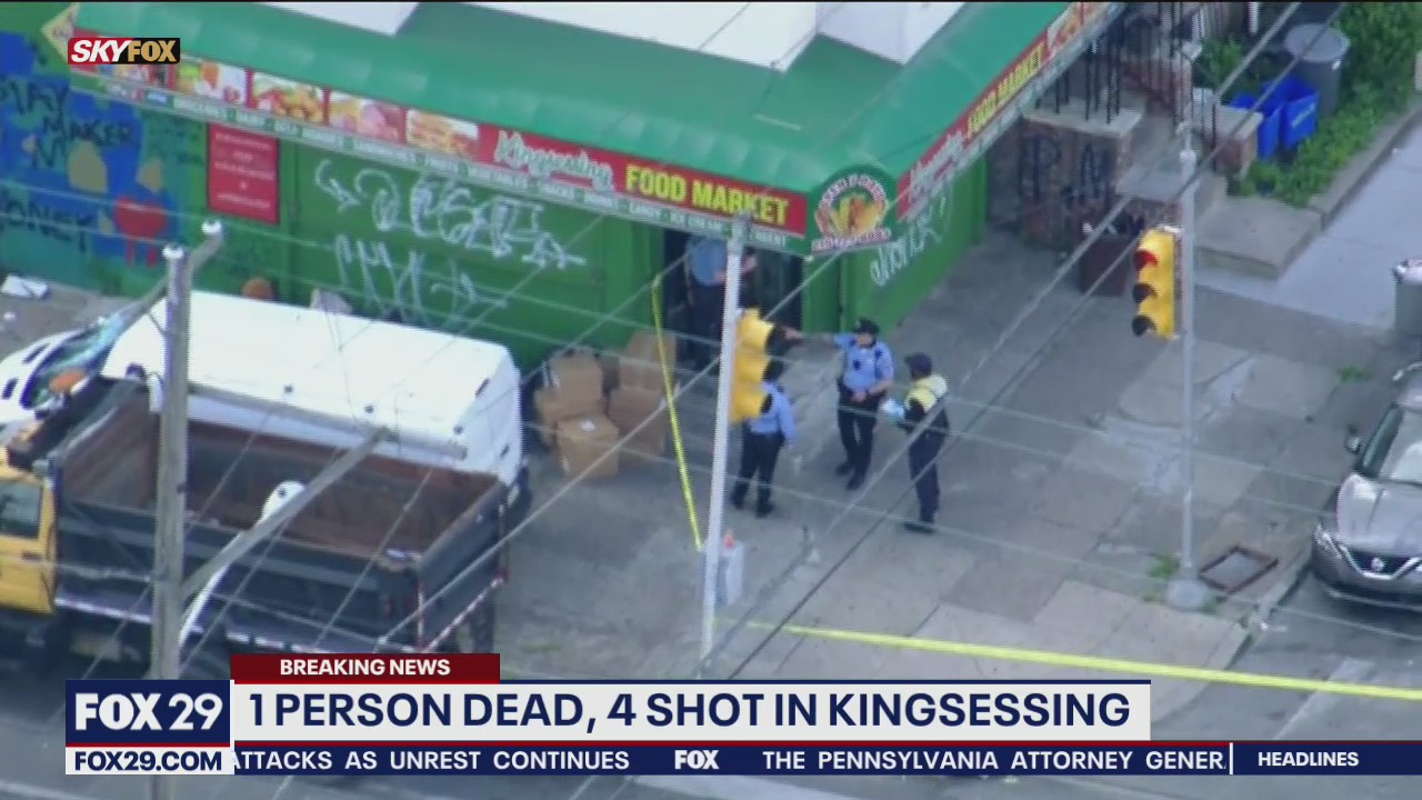 Kingsessing shooting leaves 1 dead, 3 others injured, police say