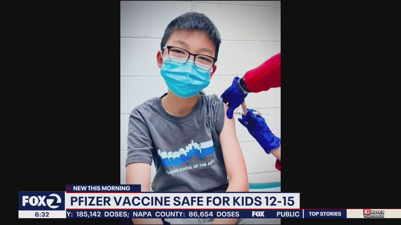 Pfizer says vaccine trials on teens ages 12-15 are 100% effective