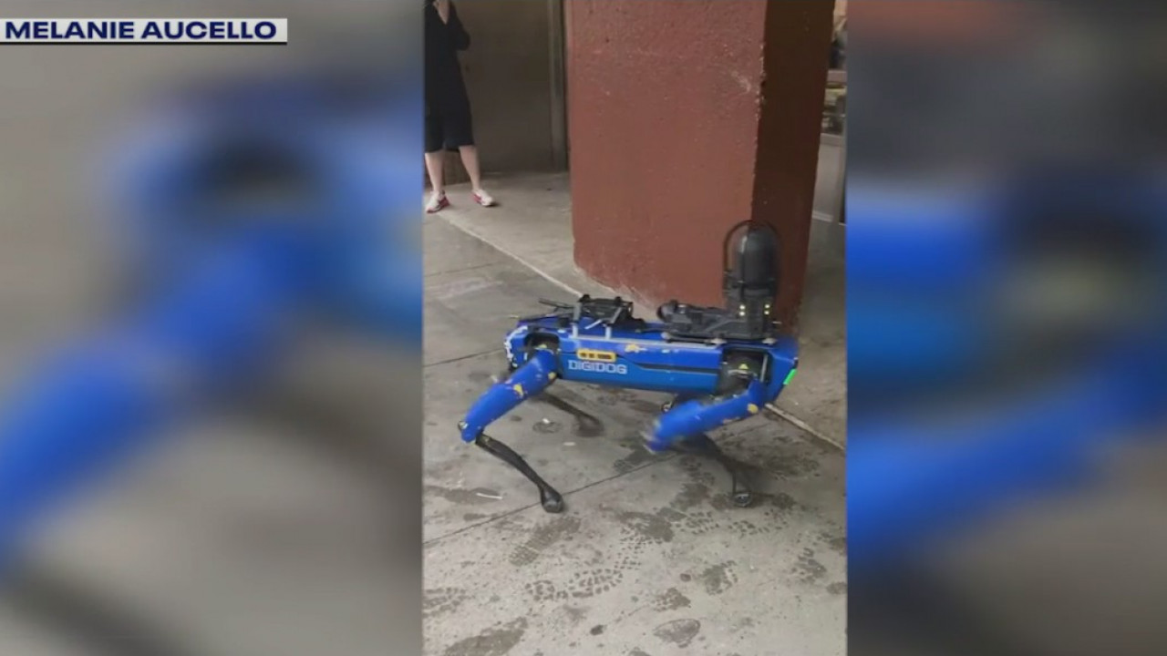 NYPD robot dog hits streets of Manhattan