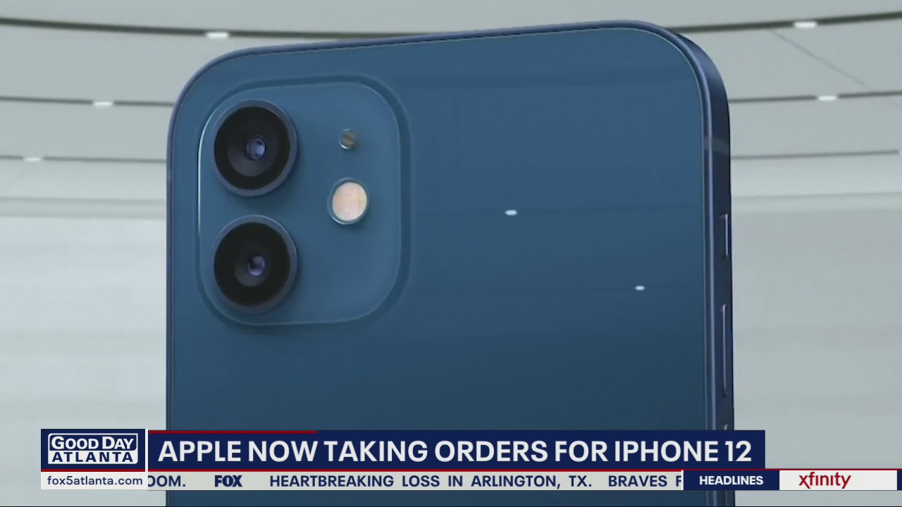 Apple taking orders for iPhone 12