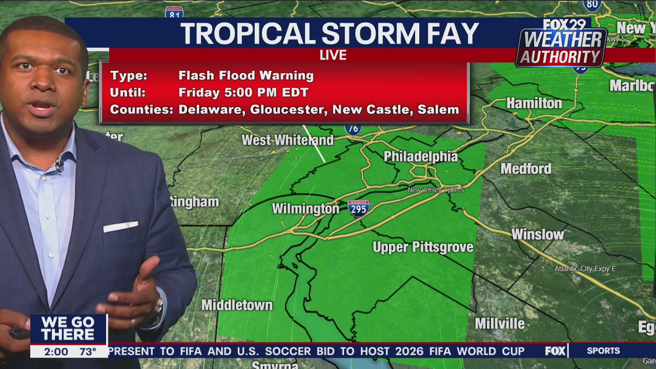 FOX 29 Weather Authority - 2 P.M. Update