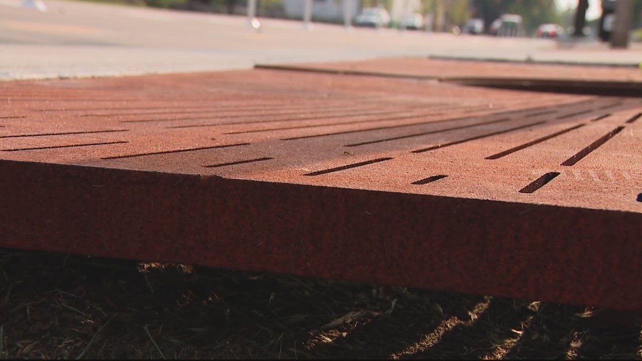 Man arrested after theft of 43 tree grates in Detroit