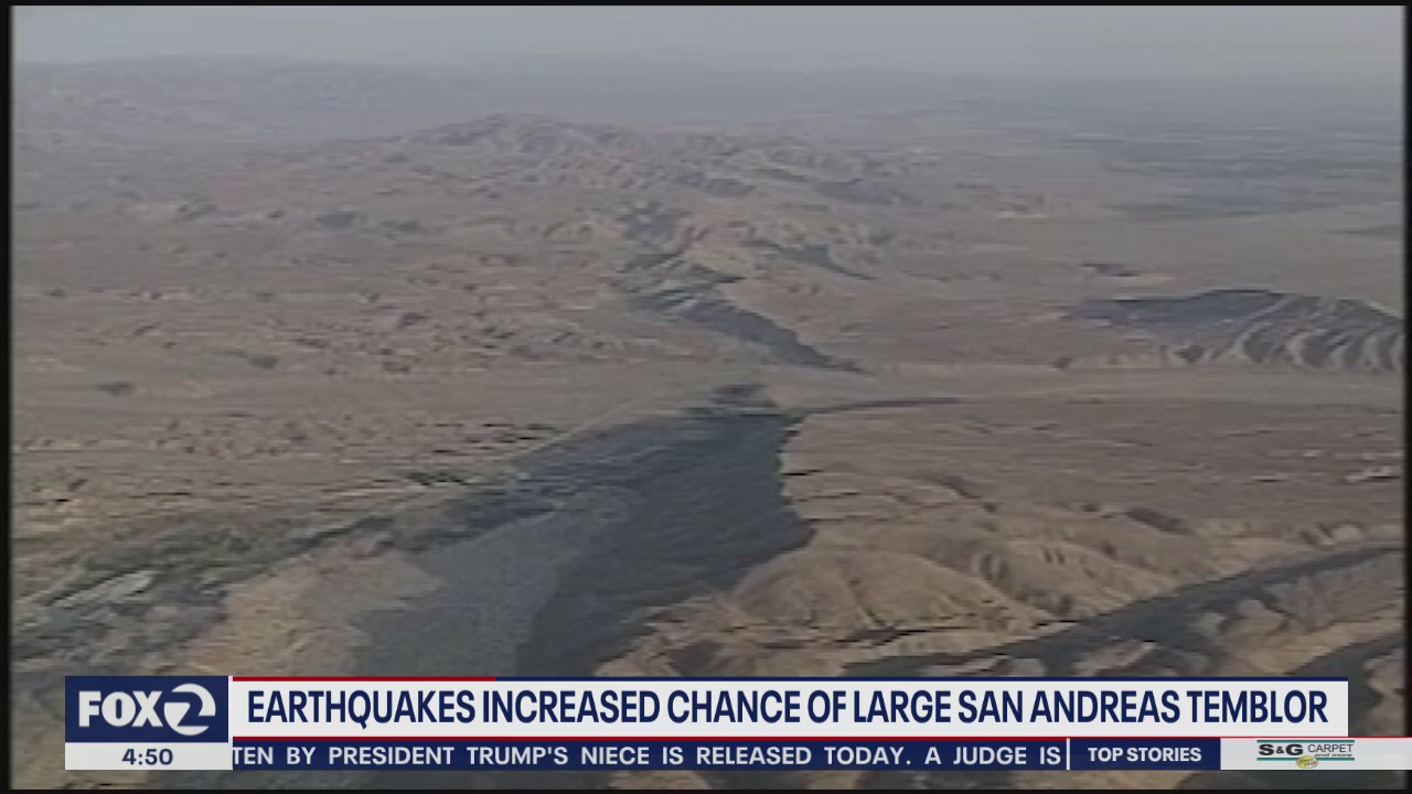 Study suggests earthquake likely on San Andreas Fault