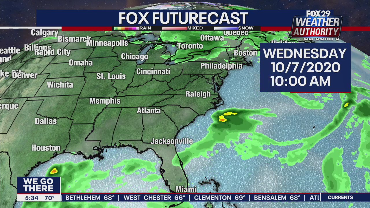 FOX 29 Weather Authority 7-day forecast