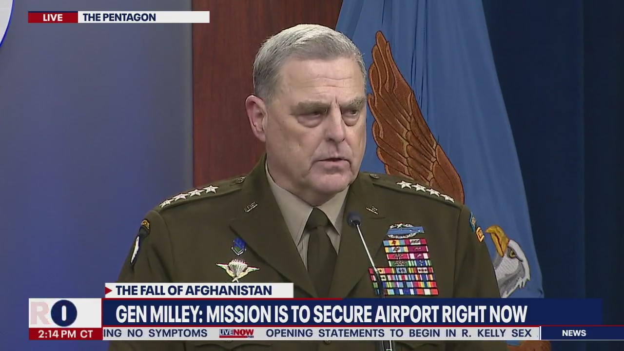 Gen. Milley: No evidence of Afghan collapse in 11 days I LiveNOW from FOX