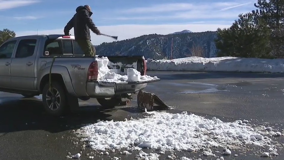 Three feet of snow expected in Big Bear