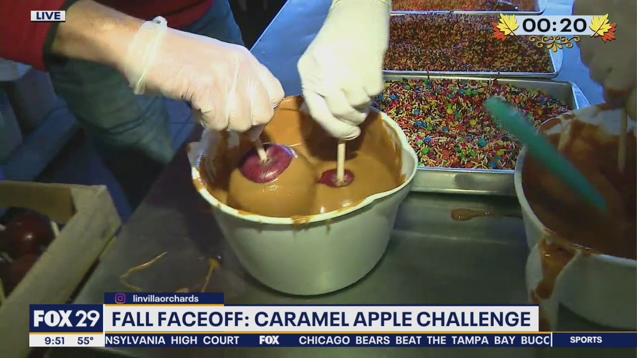 Fall Faceoff: Hank and Bob's caramel apple competition
