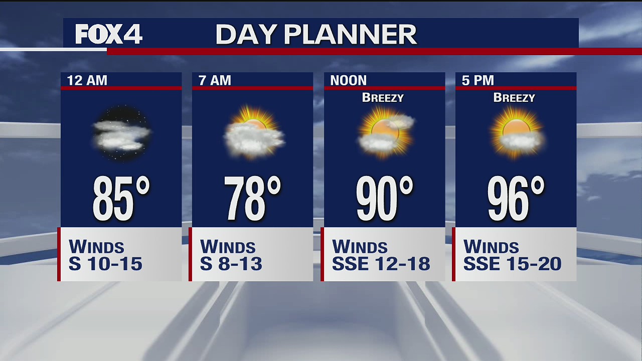 June 23 overnight forecast