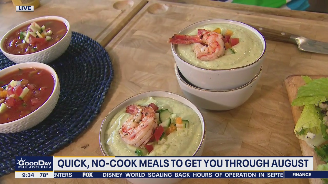 Quick, no-cook meals to get you through the summer