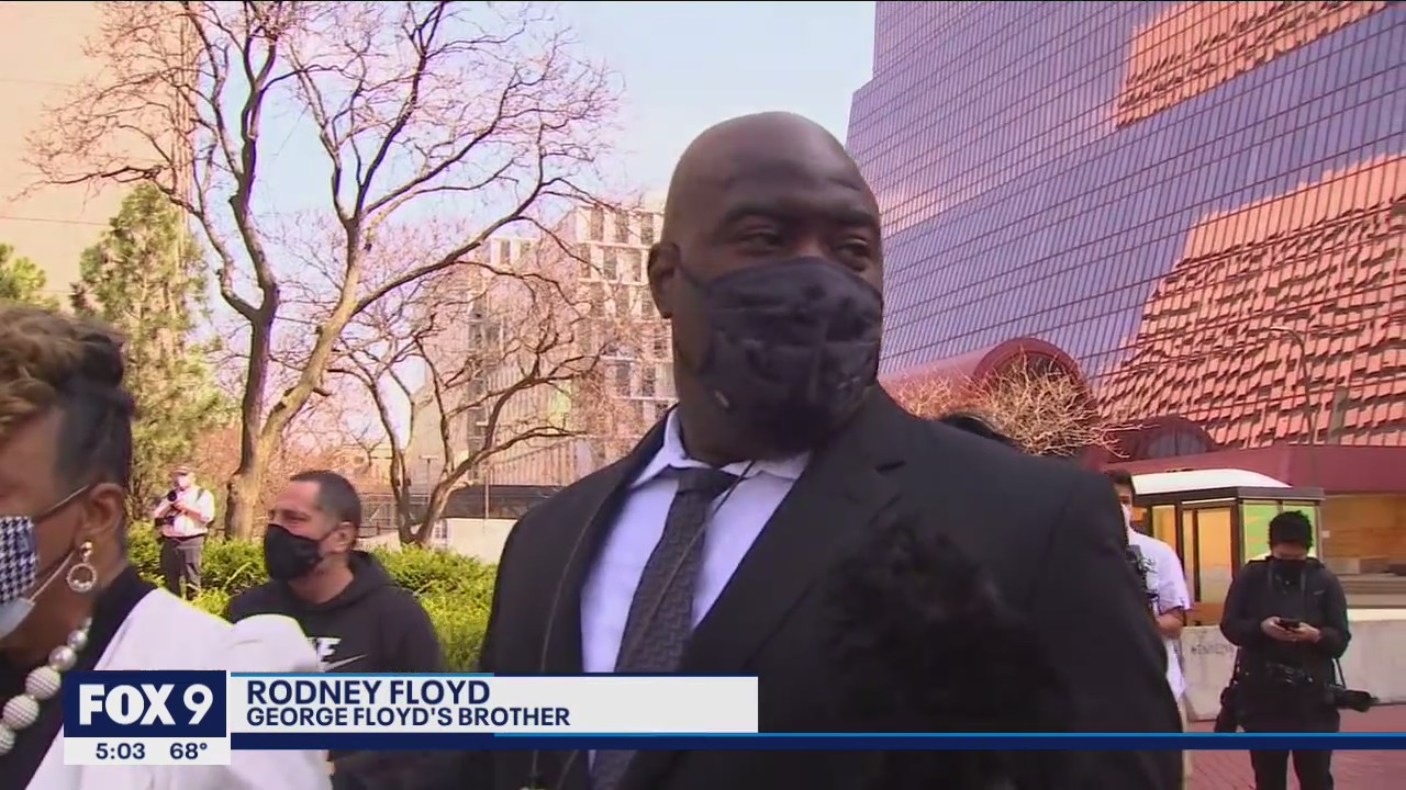George Floyd's brother on how family is holding up emotionally during Derek Chauvin trial