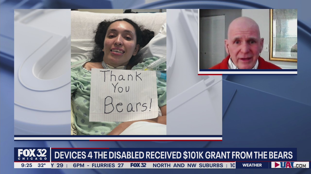 Devices 4 The Disabled wins $101,000 grant from the Chicago Bears
