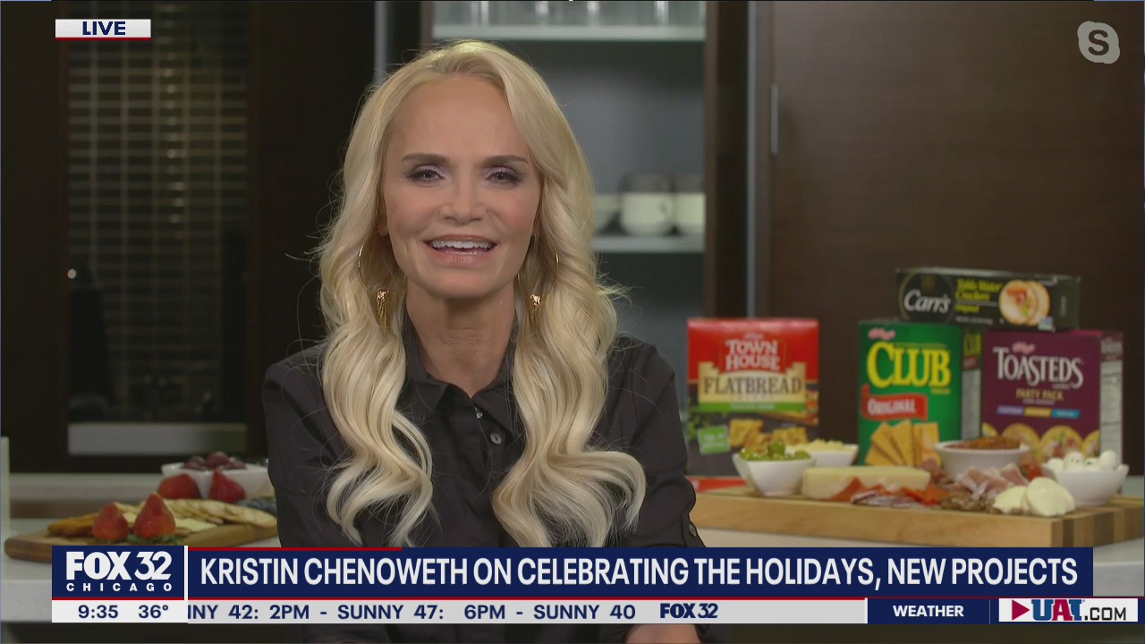Kristin Chenoweth talks new projects, getting into the holiday spirit