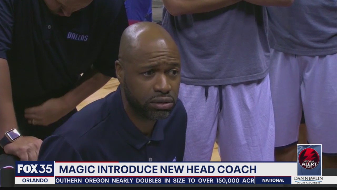 Jamahl Mosley introduced as new head coach of Orlando Magic