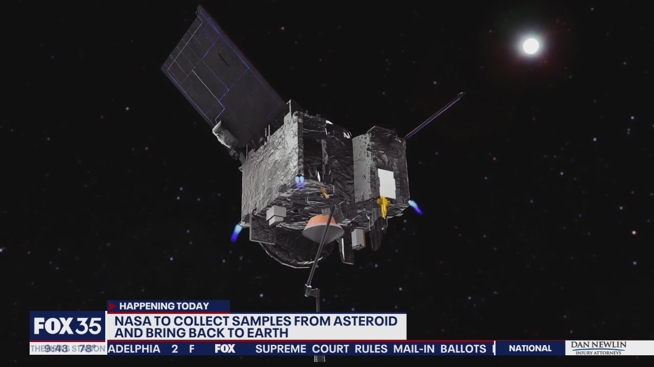 NASA to collect samples from asteroid and bring back to Earth