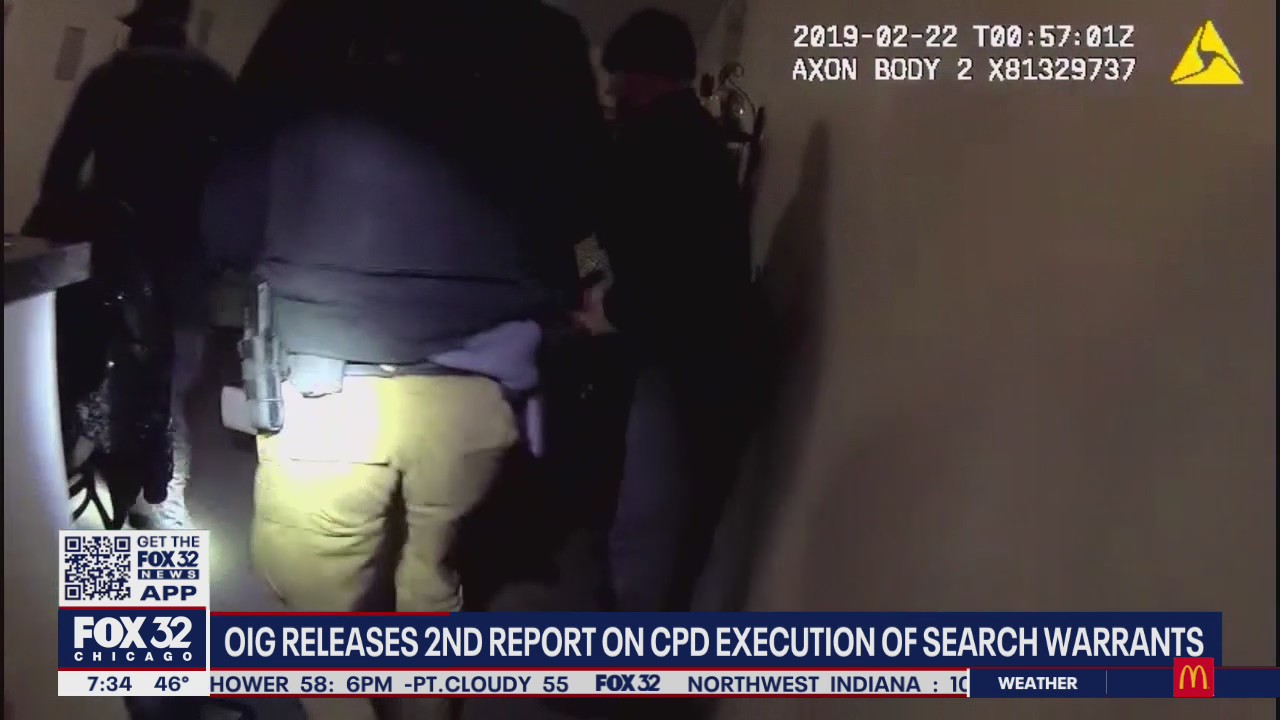OIG releases 2nd report on Chicago police's execution of search warrants
