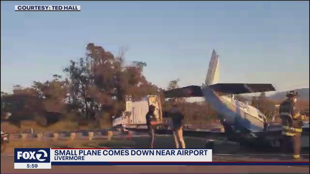 Small plane comes down near Livermore airport