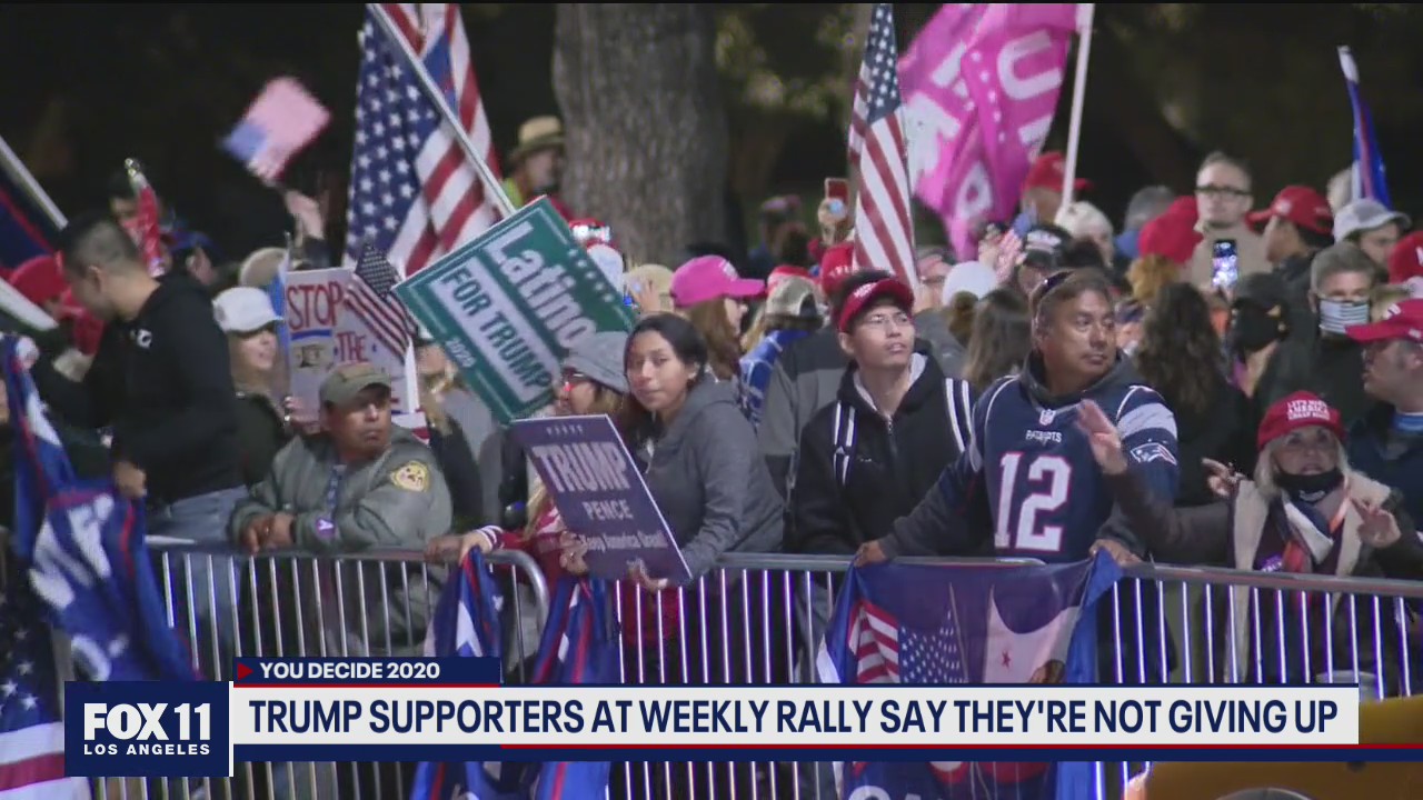 Trump rally in Beverly Hills