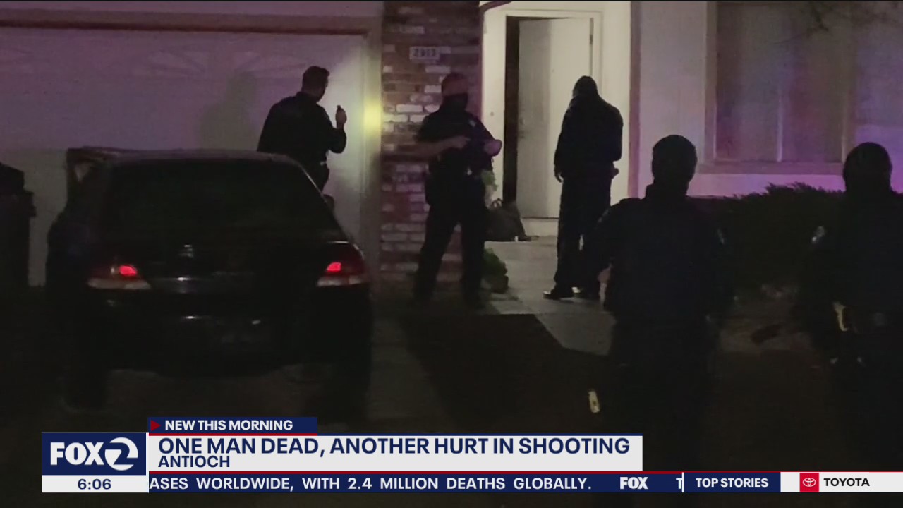 One dead, one injured in Antioch shooting