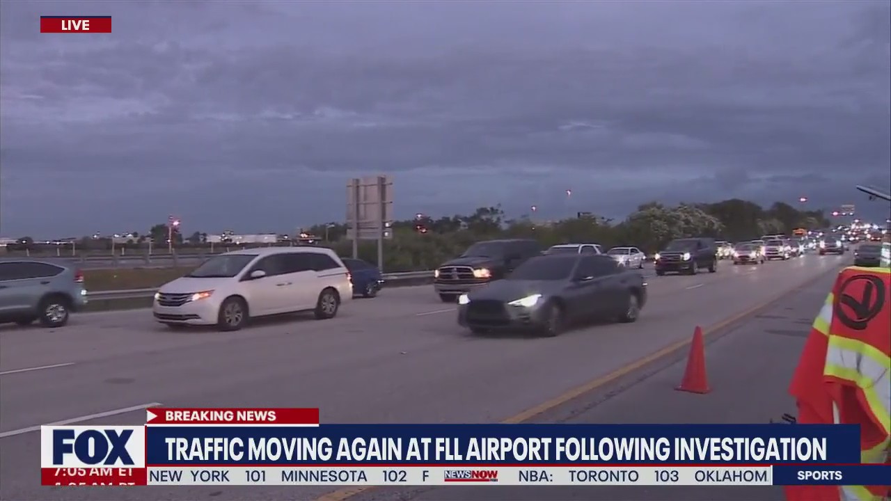 All clear: Traffic moving at FLL Airport again following possible bomb scare | NewsNOW from FOX