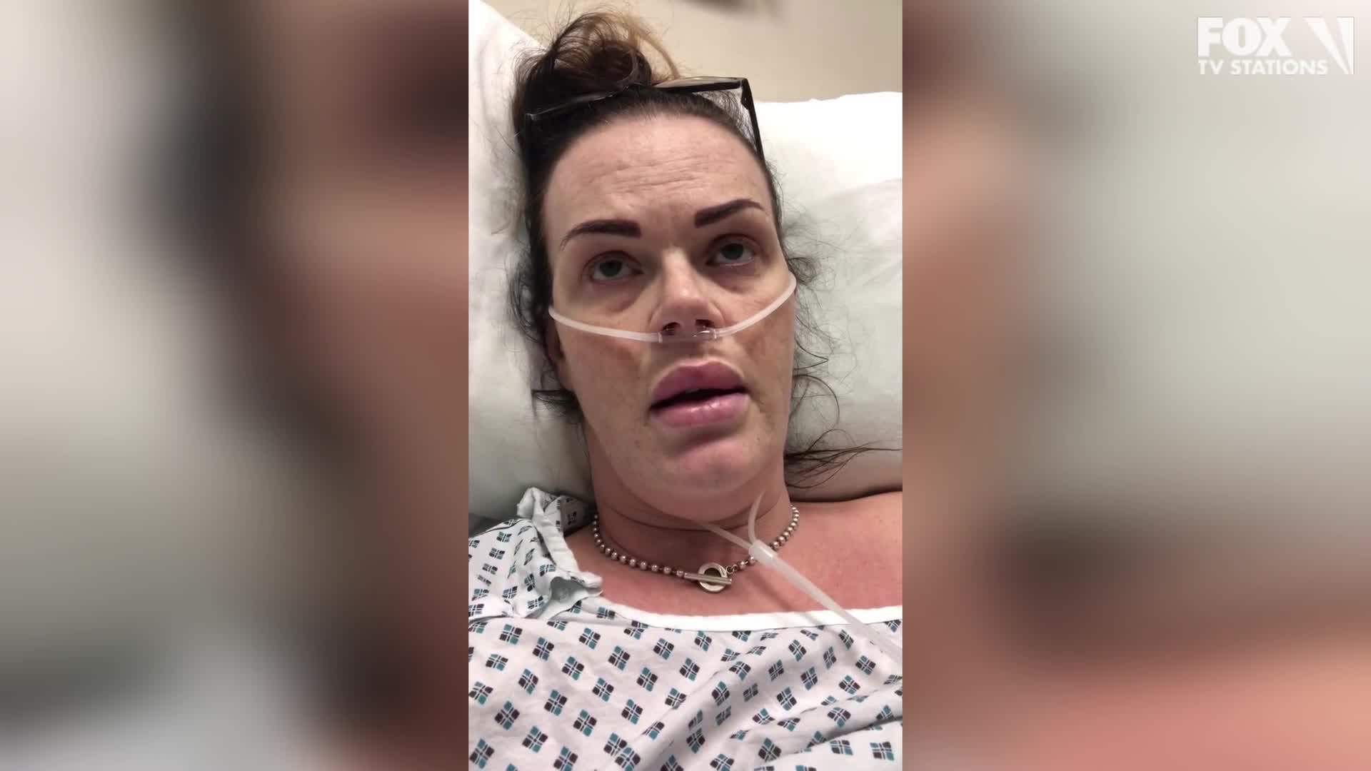 Pregnant woman battling coronavirus urges people to stay inside