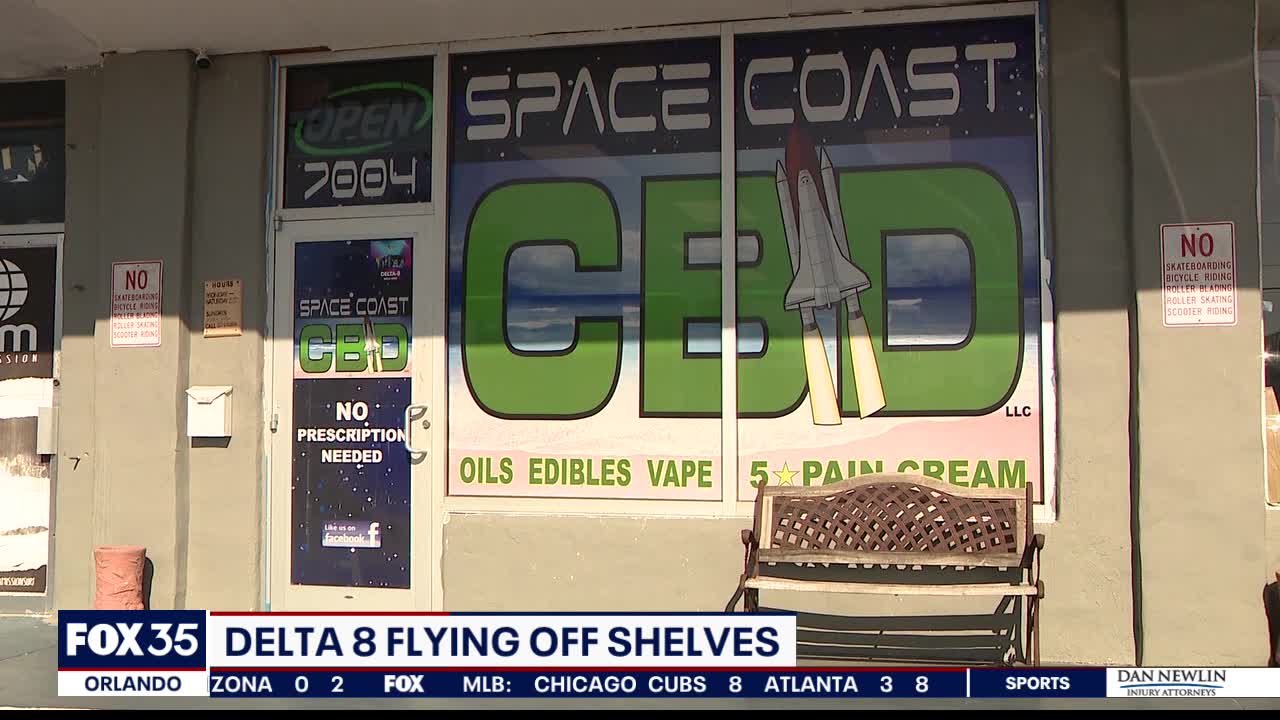 Delta 8 flying off shelves