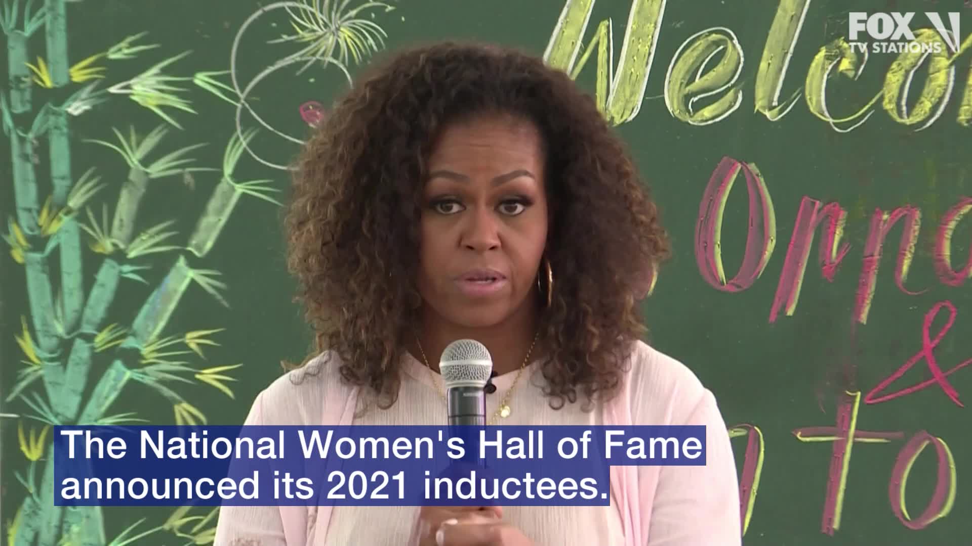 National Women's Hall of Fame 2021 inductees include Michelle Obama