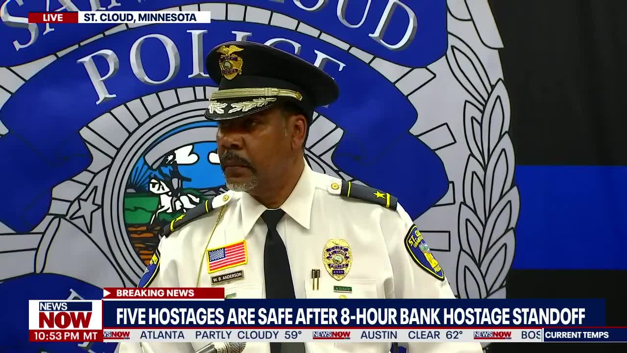 ALL HOSTAGES SAFE: Police Update on Minnesota Bank Standoff, Suspect in Custody
