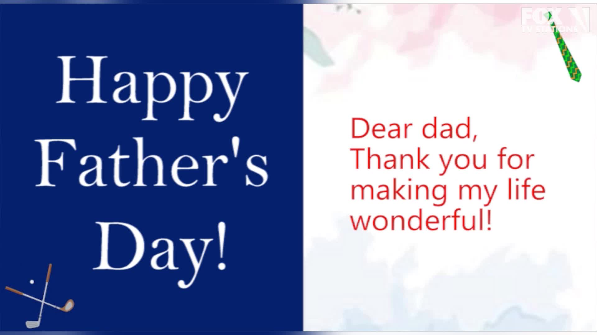 Discover your Father's Day message