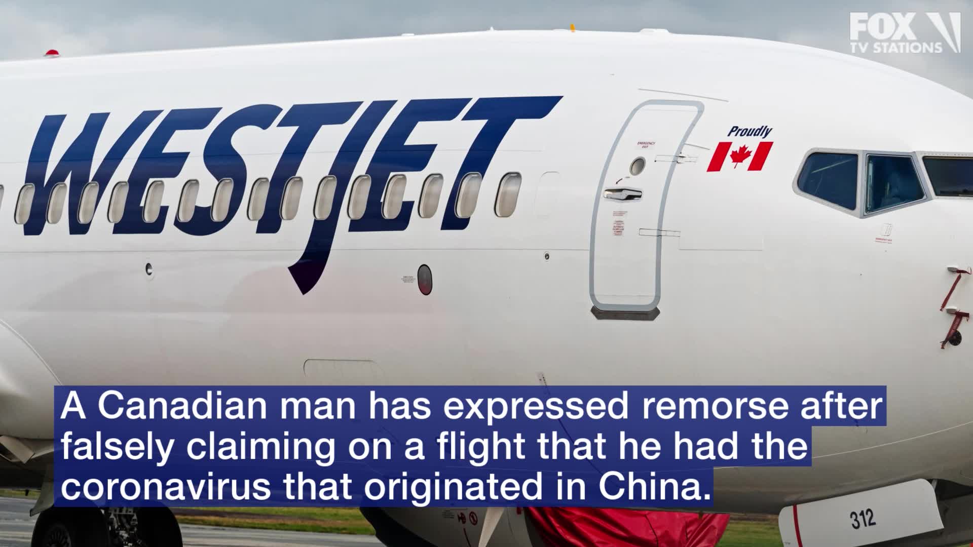 Man expresses remorse over falsely claiming he has coronavirus on plane