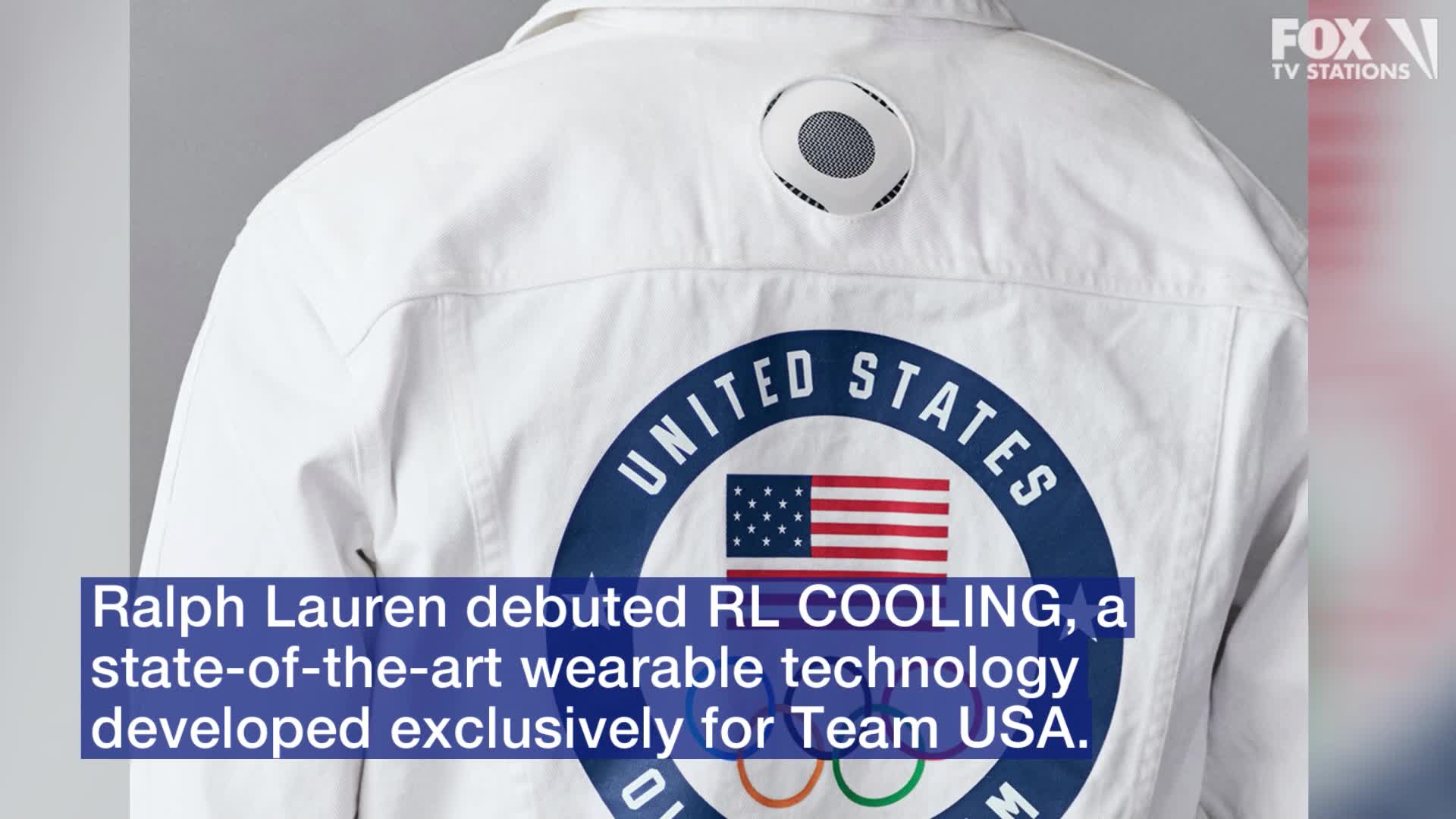 Ralph Lauren unveils air-conditioned jacket