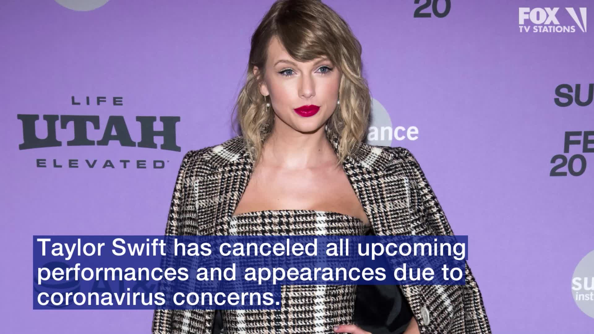 Taylor Swift cancels all 2020 concert performances
