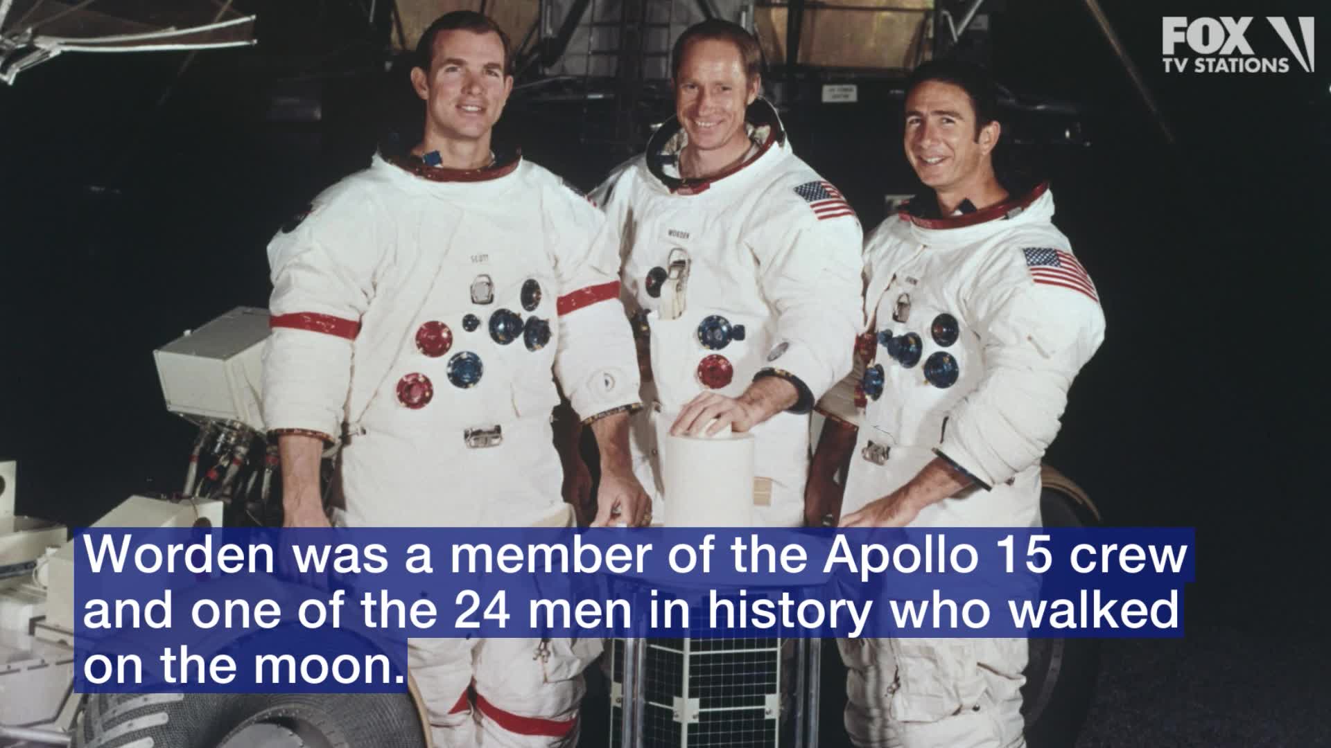 Astronaut Al Worden dies