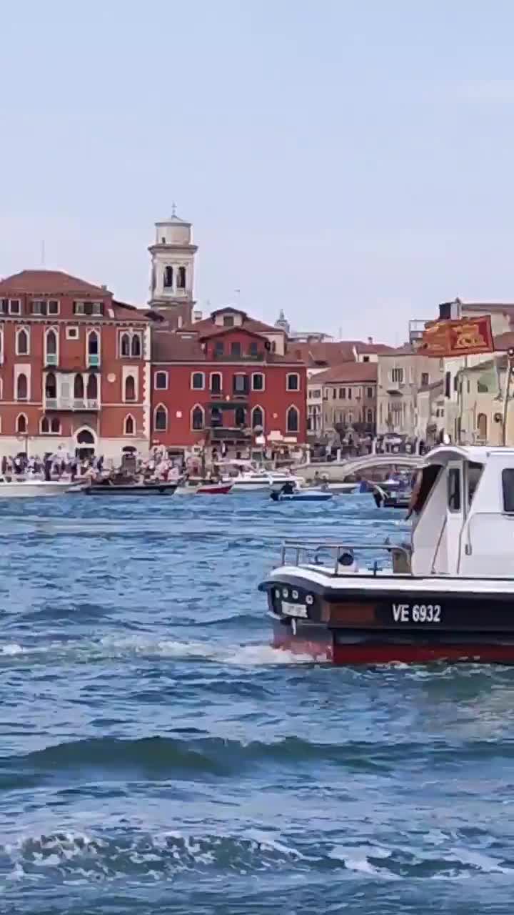 Protesters gather as first cruise ship since pandemic leaves Venice