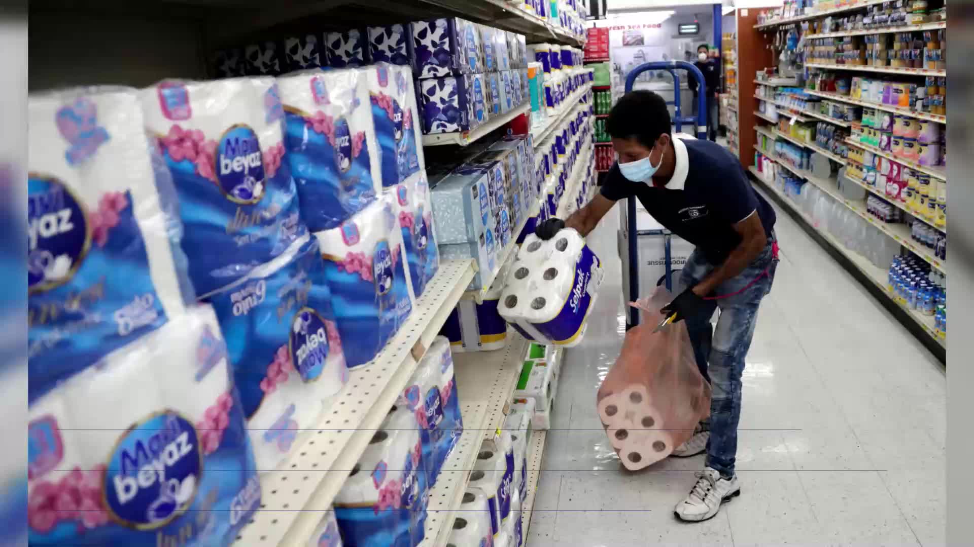 Toilet paper appears to returning to shelves