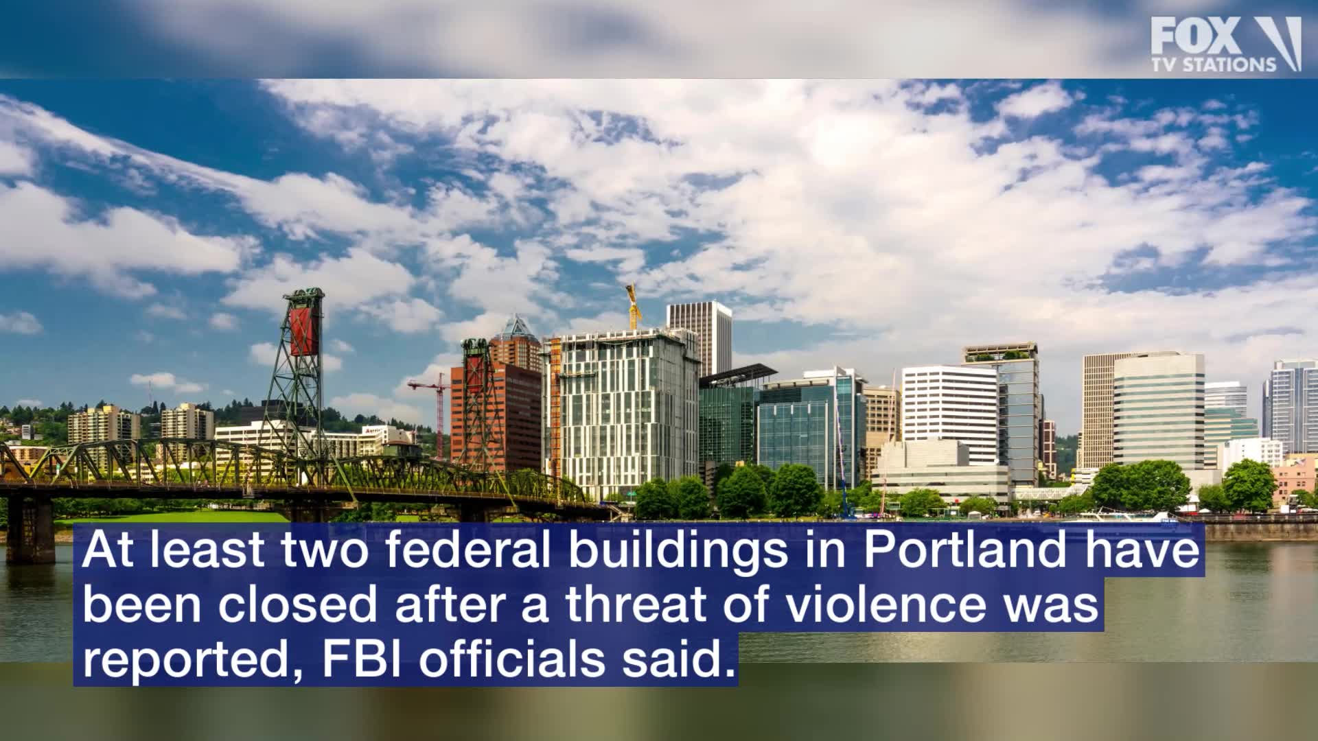 2 US buildings closed in Portland after threat received