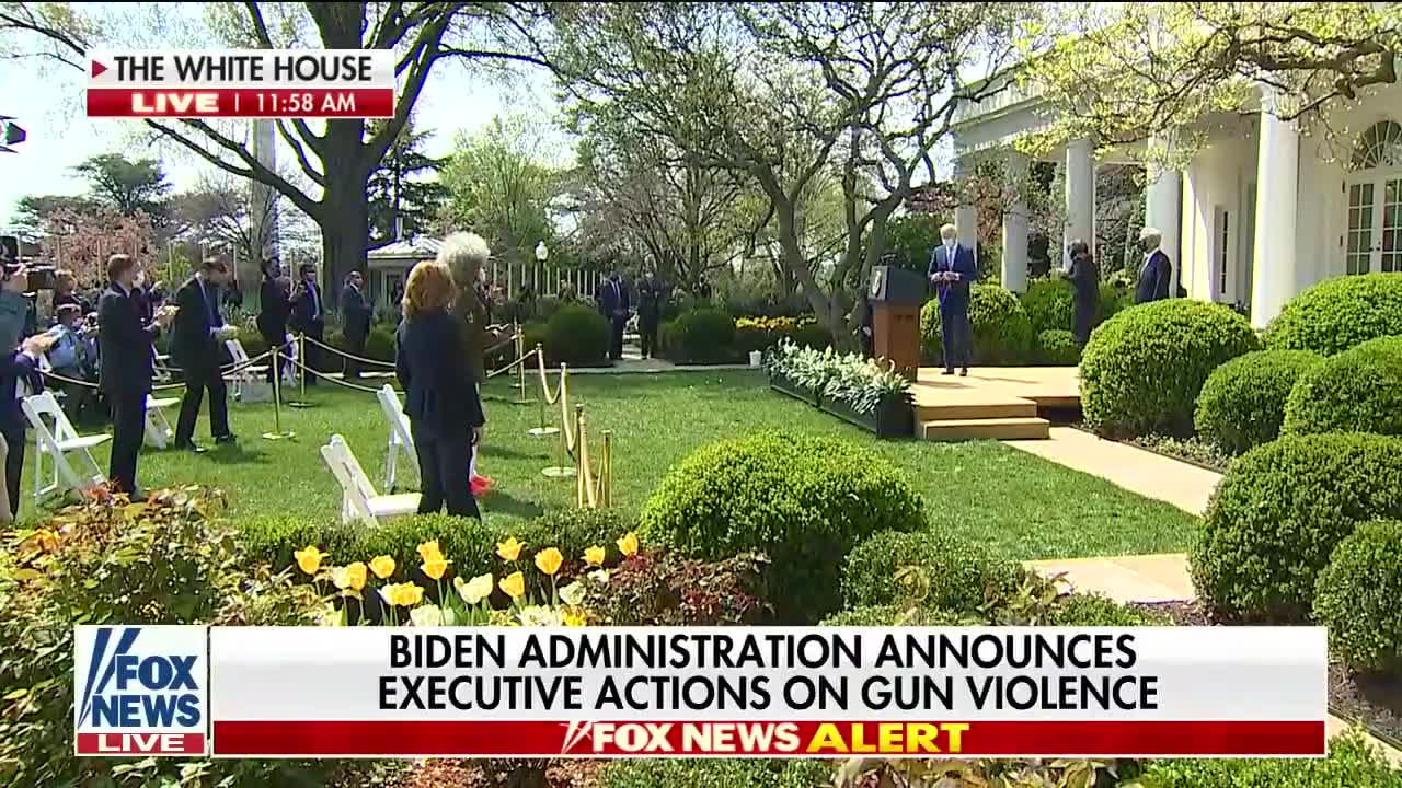 President Biden announces initial actions to address gun violence as public health epidemic