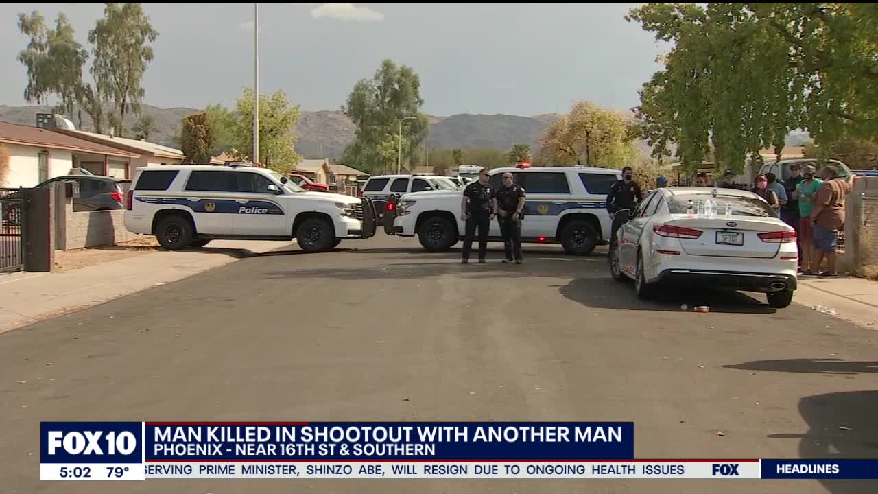 Police: Driver fatally shot during road dispute in Phoenix