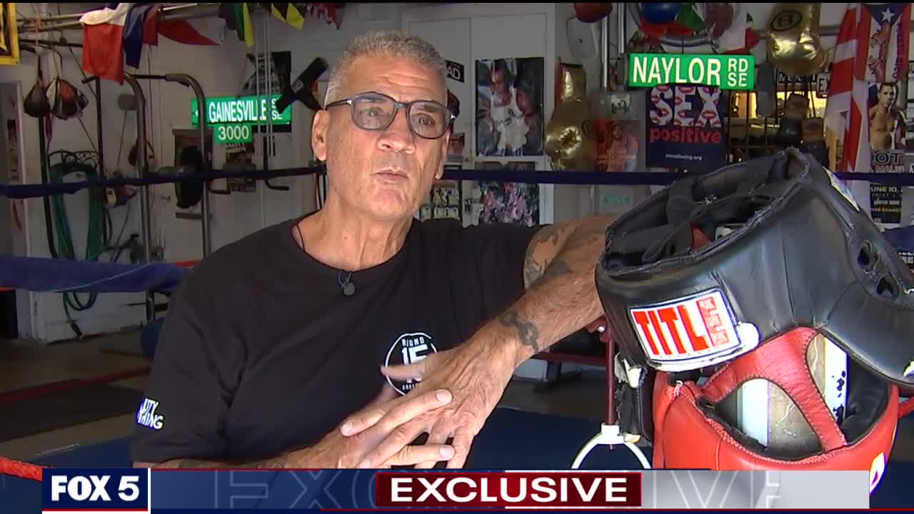 Old School Boxing owner Buddy Harrison talks about stopping a shooter