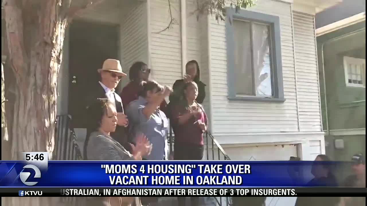 Moms 4 Housing reclaim vacant homes