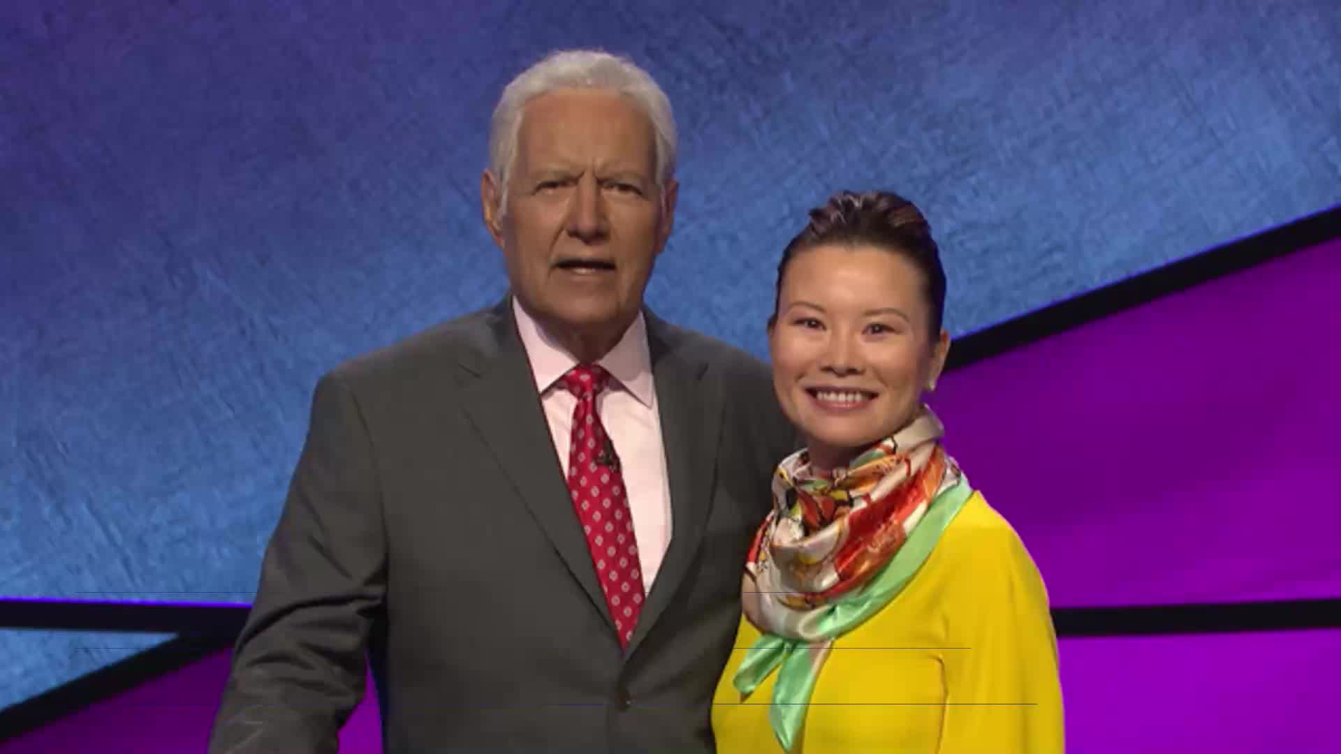 Woman who learned English with help of "Jeopardy!" becomes contestant