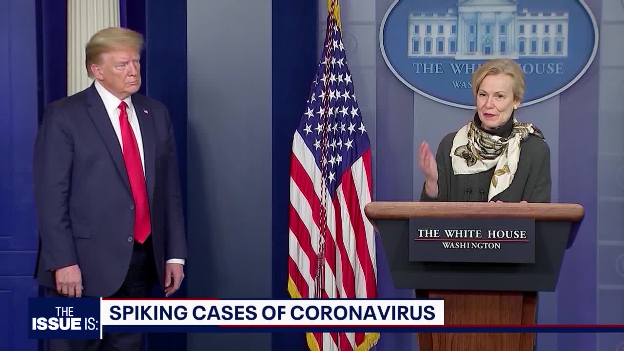 US sees spike in coronavirus cases